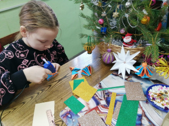 Час творчества "Новогодняя игрушка"