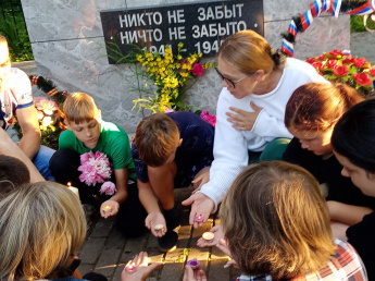 Акция "Свеча памяти"